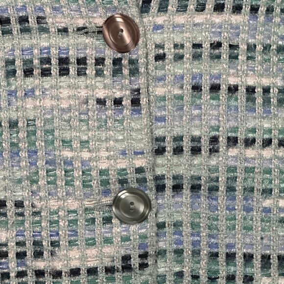 Alfred Dunner Women’s Teal Pant Suit, Size 12p, Pre-owned - Picture 4 of 9